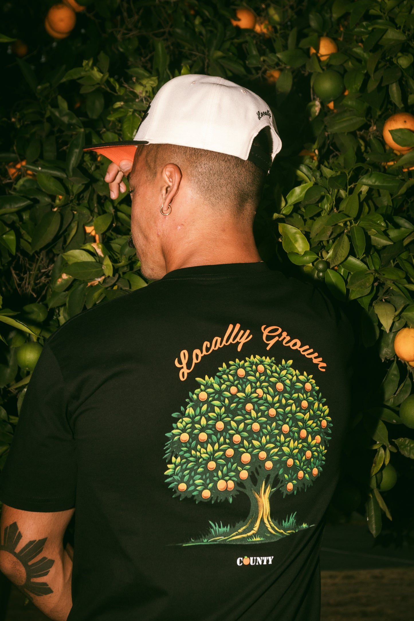 LOCALLY GROWN TEE: BLACK