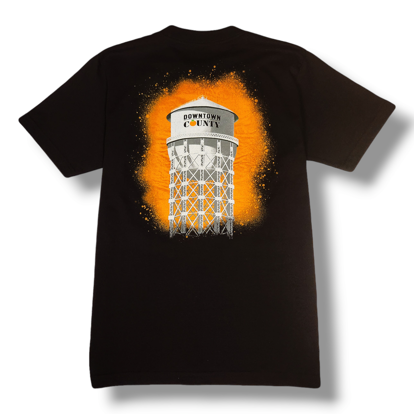 Downtown County Tee: BLACK