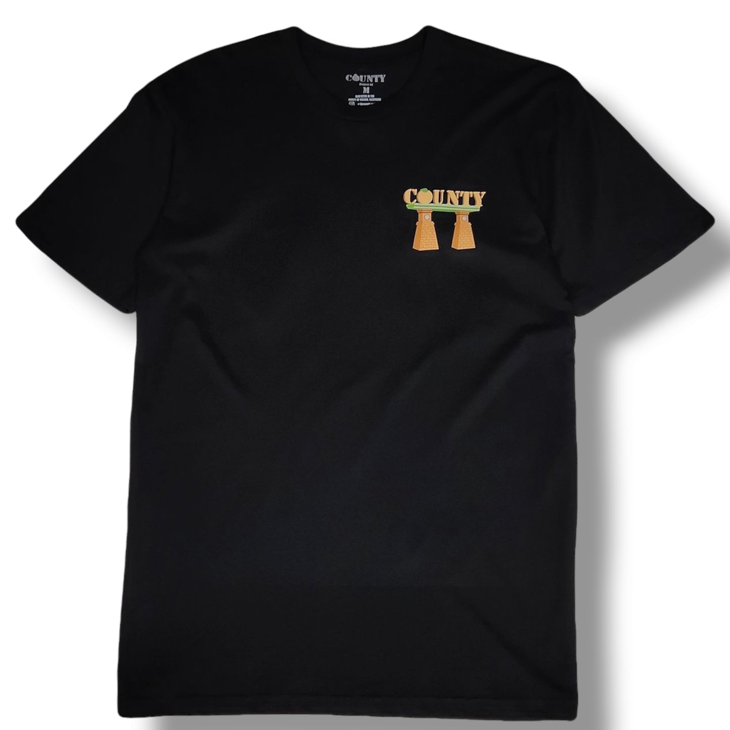 Landmarks Tee: BLACK