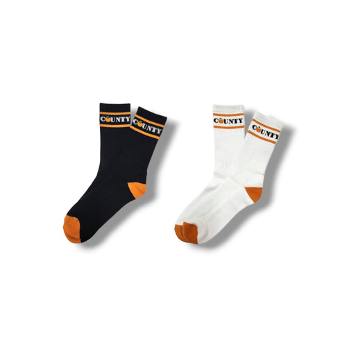 The County Striped Socks 2-Pack