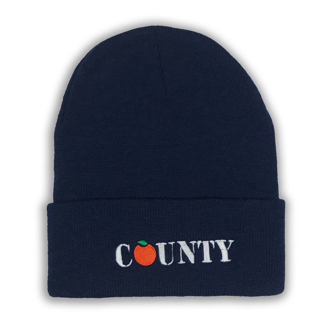 The County Beanie: NAVY