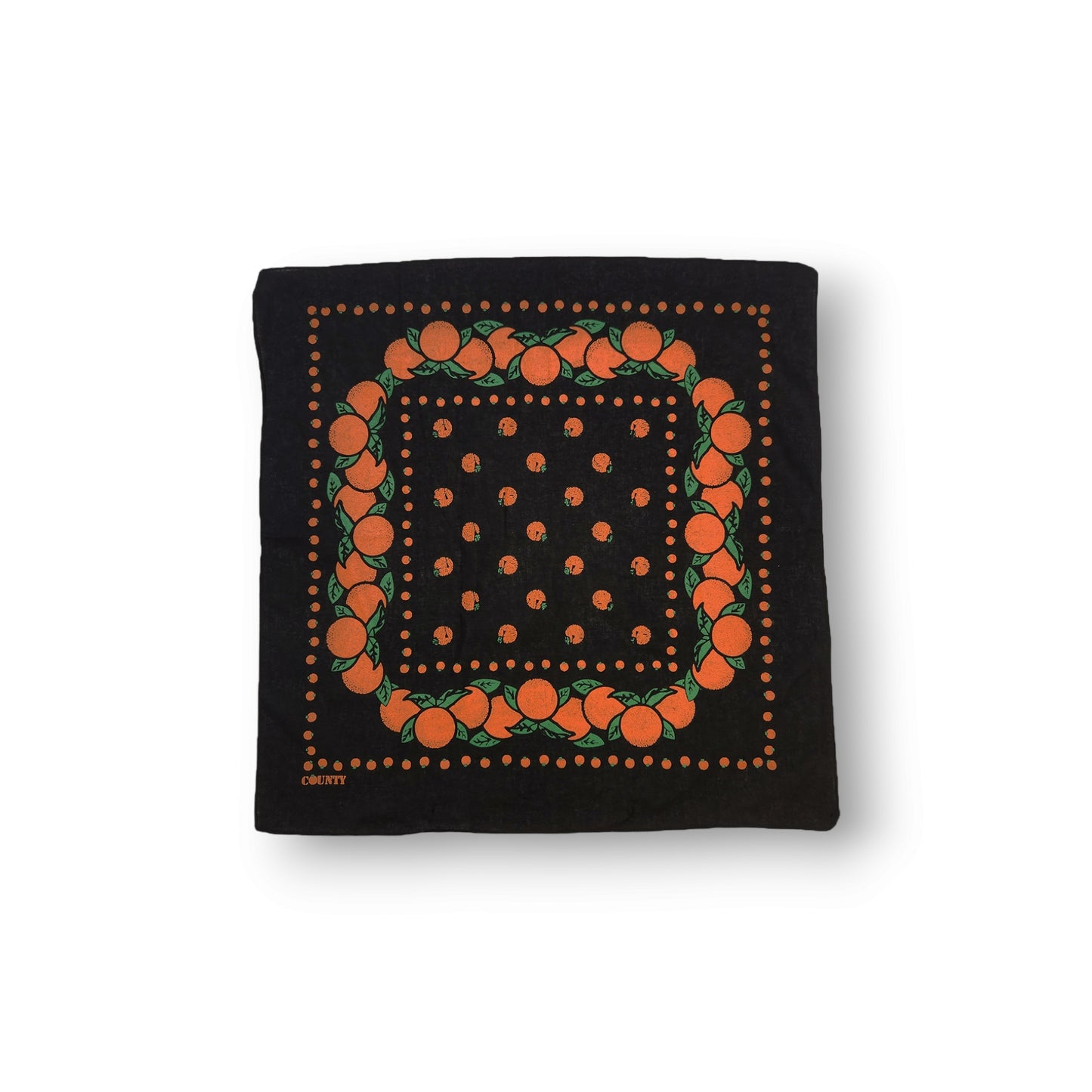 Orange Grove Bandana: BLACK