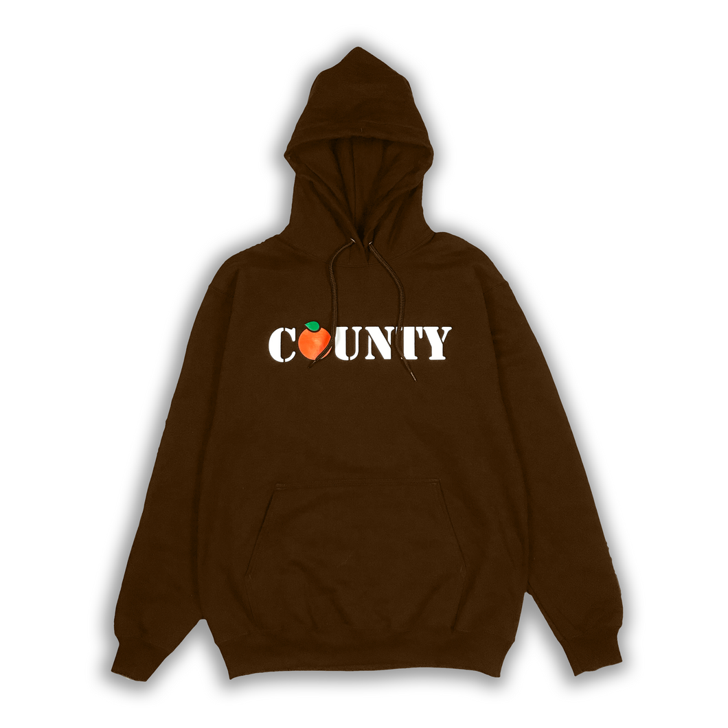 The County Hoodie (BROWN)