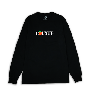 The County L/S Tee (BLACK)