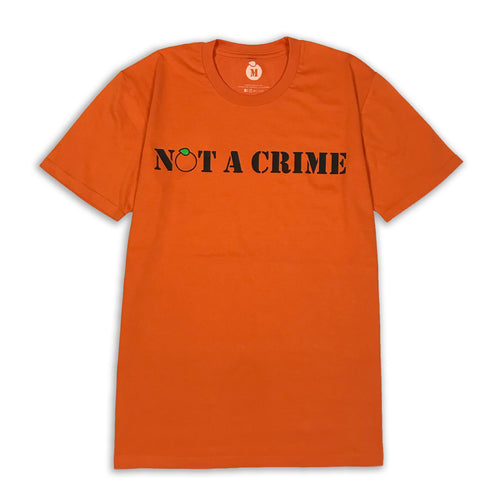 Not A Crime Tee (ORANGE)