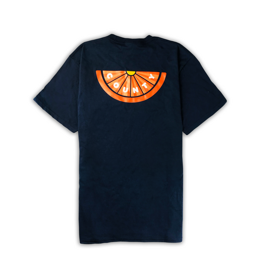 Orange Slice Tee: NAVY